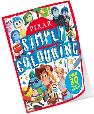 Pixar: Simply Colouring(English, Paperback, Walt Disney)