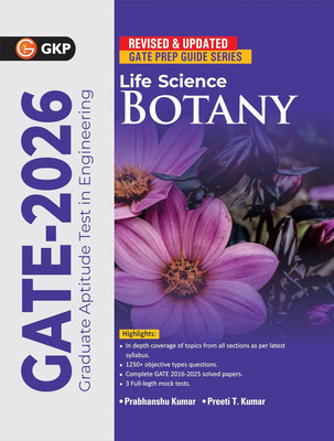 GKP GATE 2026 : Life Science - Botany - Guide(Paperback, PREETI KUMAR)