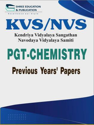 Kvs/Nvs Pgt- Chemistry Previous Year Paper Book  - Competitive Exam(English, Hardcover, unknown)