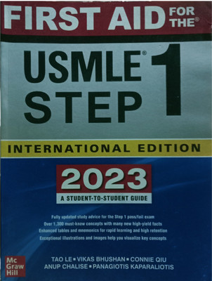 First Aid for the usmle step 1 2023(Paperback, Vikas bhusan)