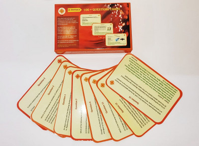Secondary school physics 100+ question cards(Hardcover, VeerajSolutions)