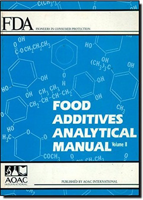FOOD ADDITIVES ANALYTICAL MANUAL – VOLUME II(Paperback, T FAZIO, J SHERMA)