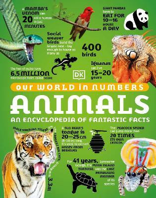 Our World in Numbers Animals(English, Hardcover, DK)