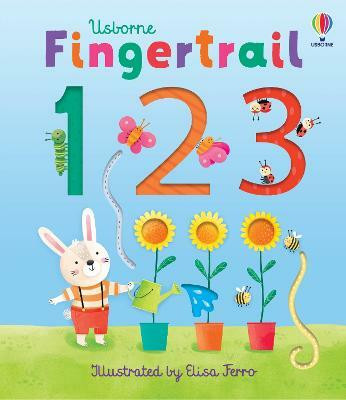 Fingertrail 123(English, Board book, Brooks Felicity)