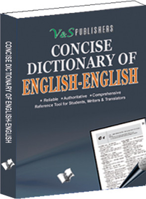 Concise English - English Dictionary (Pocket Size)  - English word - its alternative meanings in English 1 Edition(English, Paperback, unknown)