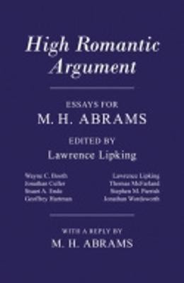 High Romantic Argument(English, Hardcover, unknown)