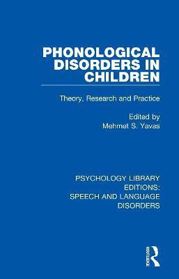 Phonological Disorders in Children(English, Paperback, unknown)