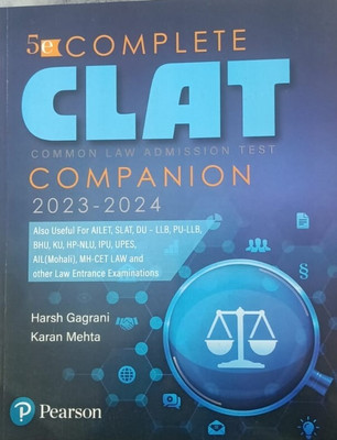 COMPLETE CLAT COMPANION 2023-2024 (COMMON LAW ADMISSION TEST)(Paperback, HARSH GAGRANI, KARAN MEHTA)
