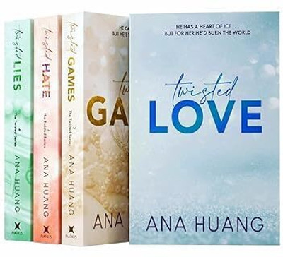 Twisted Series Book Set Pack Of 4 Twisted Love, Twisted Games, Twisted Hate, Twisted Lies.+FREE BOOKMARKS(Paperback, ANA HUANG) Twisted Series Book Set Pack Of 4 Twisted Love, Twisted Games, Twisted Hate, Twisted Lies.+FREE BOOKMARKS(Paperback, ANA HUANG)