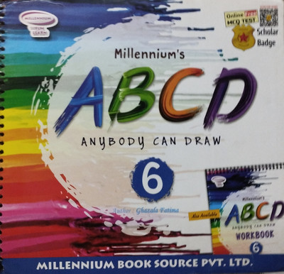 Millennium's ABCD anybody can draw class 6(Paperback, Ghazala fatima)