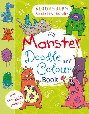 My Monster Doodle and Colour Book(English, Paperback, unknown)
