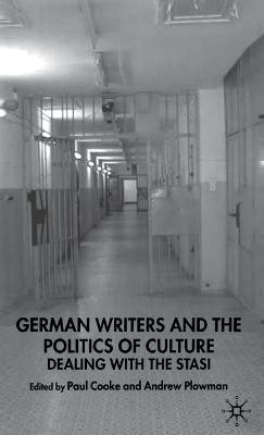 German Writers and the Politics of Culture(English, Hardcover, Cooke Paul)
