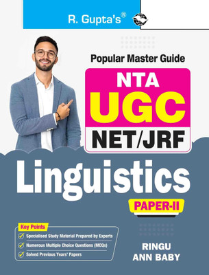 NTA-UGC-NET/JRF: Linguistics (Paper II) Exam Guide(English, Paperback, Ringu Ann Baby)