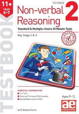 11+ Non-verbal Reasoning Year 5-7 Testbook 2(English, Paperback, Curran Dr Stephen C)
