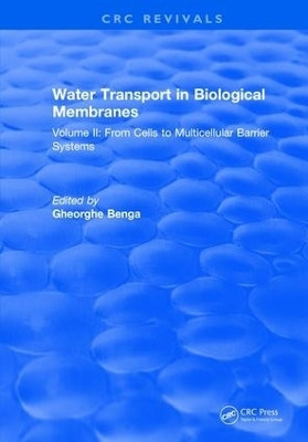 Water Transport and Biological Membranes(English, Hardcover, Benga Gheorghe)