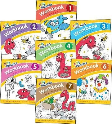 Jolly Phonics Workbooks 1-7(English, Paperback, Wernham Sara)