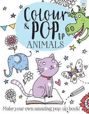 Colour & Pop Up Animals(English, Paperback, Golding Elizabeth)