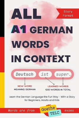 All A1 German Words in Context(English, Paperback, Araslanova Anna)