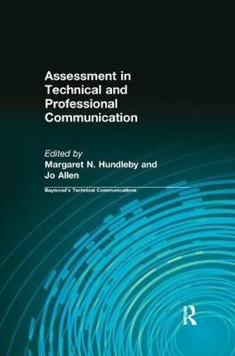 Assessment in Technical and Professional Communication(English, Paperback, unknown)