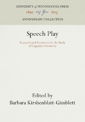 Speech Play(English, Electronic book text, unknown)