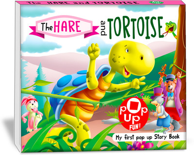 Hare & the Tortoise Pop Up Story Board Book 5sp (Edition01)(English, Hardcover, unknown)