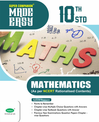 Super Companion Made Easy 10th Mathematics Study Material/Guide(Paperback, A Satish)