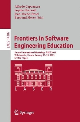 Frontiers in Software Engineering Education(English, Paperback, unknown)