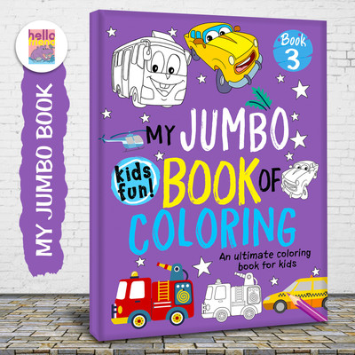 My Jumbo Book of Coloring 64pp - 3 (Edition01)(English, Hardcover, unknown)