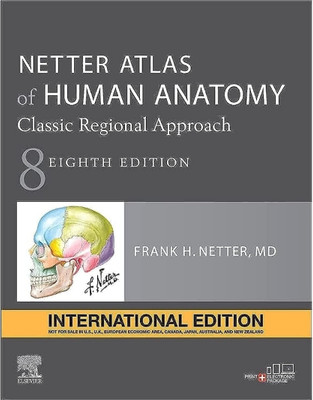 Netter Atlas of Human Anatomy(Paperback, Human anatomy netter)