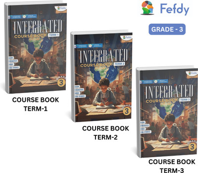 GRADE 3 INTEGRATED COURSE BOOK | FEFDY BOOKS | TERM1 | TERM2| TERM3 | ENGLISH,MATHEMATICS,SCIENCE,
SOCIAL STUDIES BOOKS(Paperback, DR VIMALA RANI BRITTO)