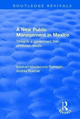 A New Public Management in Mexico(English, Hardcover, Barragan Esteban Moctezuma)