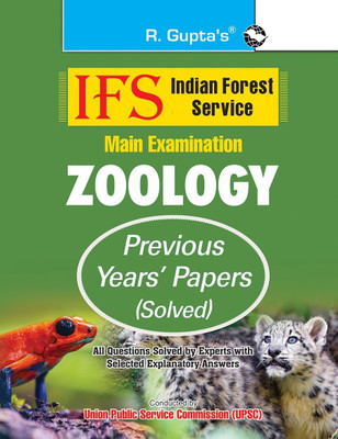 IFS: Main Exam (Zoology) Previous Years' Papers (Solved)(English, Paperback, RPH Editorial Board)
