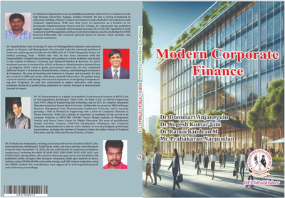 Modern Corporate Finance(Paperback, Dr. Dommari Anjaneyulu, Dr. Yogesh Kumar Jain, Dr. Ramachandran M, Mr. Prabakaran Nanjundan)