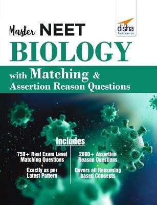 Master NEET Biology with Matching & Assertion Reason Questions(English, Paperback, Disha Experts)