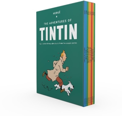 The Adventures of Tintin Paperback Collection: 8 Book Box-Set(English, Book, Herge)