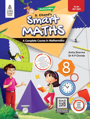 S Chand Smart Maths Class Eight(English, Hardcover, unknown)