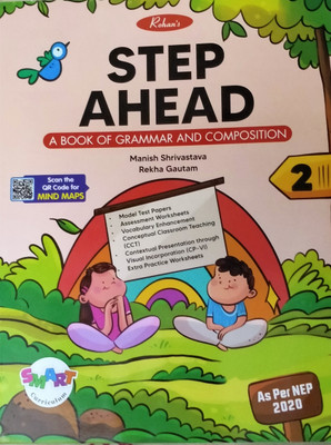 Step Ahead A Book Of Grammar And Composition 2(Paperback, Manish Shrivastava, Rekha Gautam)