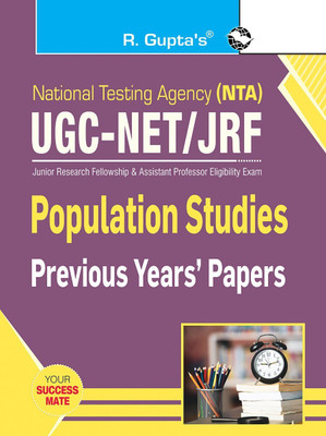 NTA-UGC-NET/JRF: Population Studies (Paper II)—Previous Years' Papers(English, Paperback, RPH Editorial Board)