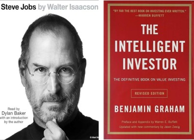 Combo of 2 book Steve Jobs and Intelligent investor  - Combo of two book investment skills with 2 Disc(Paperback, Steve Jobs, Walter Isaacson, Benjamin Graham)