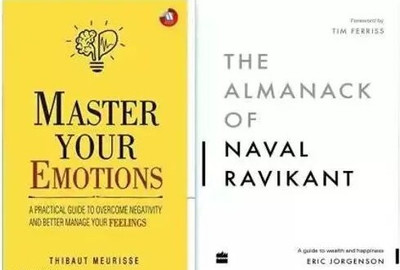 The Almanack Of Naval Ravikant + Master Your Emotions (2 Book Combo)(Paperback, JMD BOOKS)