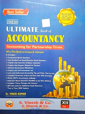 VINESH ULTIMATE BOOK OF ACCOUNTANCY FOR CLASS 12 ( SET OF THREE ) VOL.1, VOL.2, VOL.3,(Paperback, DR. VINOD KUMAR)