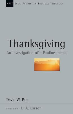 Thanksgiving: Volume 13(English, Paperback, Pao David W.)