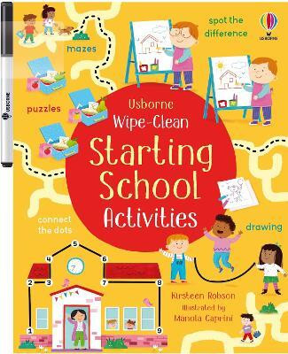 Wipe-Clean Starting School Activities(English, Paperback, Robson Kirsteen)