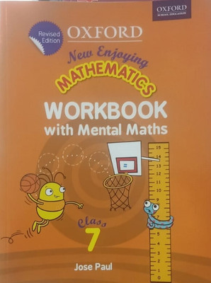NEW ENJOYING MATHEMATICS WORKBOOK WITH MENTAL MATHS CLASS-7(Paperback, JOSE PAUL)