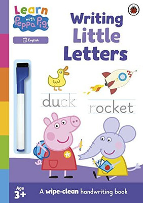 Learn with Peppa: Writing Little Letters(English, Paperback, Peppa Pig)