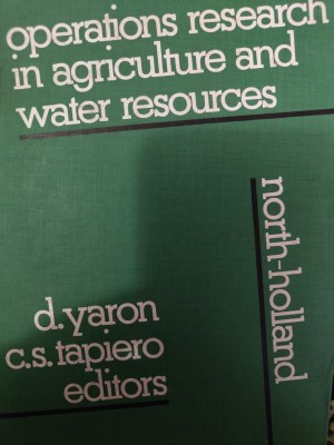 Operations Research in Agriculture and Water Resources(English, Hardcover, unknown)