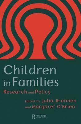 Children In Families(English, Paperback, Brannen Julia)