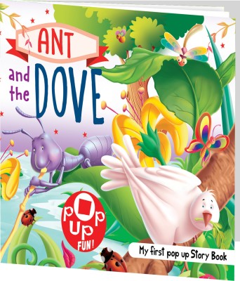 Pop Up Fun! My First Pop Up Story Book: The Ant and the Dove – An Interactive Pop Up Story for Kids [Perfect Paperback](Paperback, Hellofriend Books)