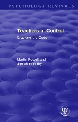 Teachers in Control(English, Hardcover, Powell Martin)