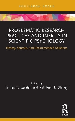 Problematic Research Practices and Inertia in Scientific Psychology(English, Paperback, unknown)